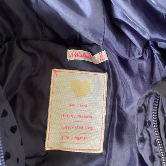 Billie blush kids coat 12 - Picture 2 of 3